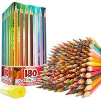 kreativekraft 180 Piece Colouring Pencil Set