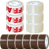 Deco Express Pack Of 12 Packaging Tapes