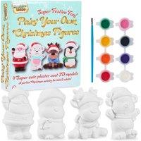 kreativekraft DIY Colouring Plaster Toys