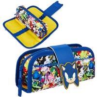 Sonic the Hedgehog Wallet Pencil Pouch in Blue