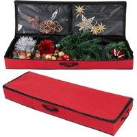 Deco Express Christmas Tree Storage Bag 10035x10cm in Red | Size: 35x10 cm