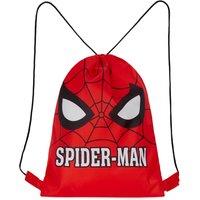 Marvel Spiderman Drawstring Bag in Red