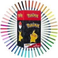 Pokemon 48 Pieces Colouring Felt Pens Set Art Supplies Stationary