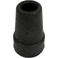 Loops Deluxe Chequered Design Walking Stick Ferrule - 22mm - Anti-Slip Design