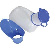 Loops Unisex Portable Urinal - Male & Female Use - Anti-Spill Lid - 1 Litre Capacity