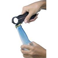 Loops Multi use Can & Bottle Opener - Opens Twist Caps - Glass Bottle Opener in Clear