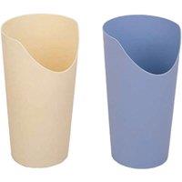 Loops Drink Cup with Nose Cut Out - No Head Tilt Disability Drinking Cup Aid