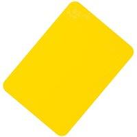 Loops Yellow Silicone Anti Slip Table Mat - 250 x 180mm - Dishwasher Safe Dining Mat