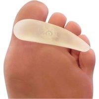 Loops 3 Pack Large Gel Toe Crest - Shock Absorbing - Hypoallergenic - Left Foot