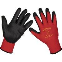 Loops PAIR Flexible Nitrile Foam Palm Gloves - XL - Abrasion Resistant Protection