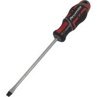 Loops PREMIUM Slotted 5 x 125mm Screwdriver - Ergonomic Soft Grip - Magnetic Tip