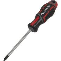 Loops PREMIUM Phillips 2 x 100mm Screwdriver - Ergonomic Soft Grip - Magnetic Tip
