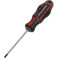 Loops PREMIUM Pozi 0 x 75mm Screwdriver - Ergonomic Soft Grip - Magnetic Tip Driver