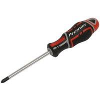 Loops PREMIUM Pozi 2 x 100mm Screwdriver - Ergonomic Soft Grip - Magnetic Tip Driver