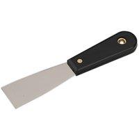 Loops 40mm Rigid Scraper - Chrome Plated Steel Blade - Composite Handle - Hanging Hole in Metallics