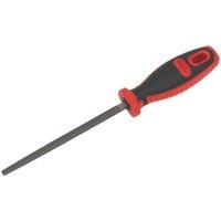 Loops 150mm Square Engineers File - Double Cut - Coarse - Comfort Grip Handle