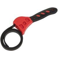Loops 120mm Adjustable Strap Wrench - Soft Grip Handle - Oil Filter Removal Strap