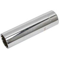 Loops 14mm Thin Walled 12-Point Spark Plug Socket - 3/8" Sq Drive - Magnetic Retainer