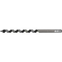 Loops 12 x 235mm Hardened Auger Wood Drill Bit - Hexagonal Shank - Woodwork Timber
