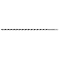 Loops 12 x 460mm Hardened Auger Wood Drill Bit - Hexagonal Shank - Woodwork Timber