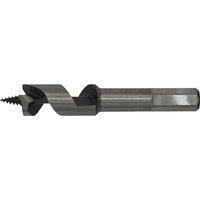 Loops 16 x 100mm Hardened Auger Wood Drill Bit - Hexagonal Shank - Woodwork Timber
