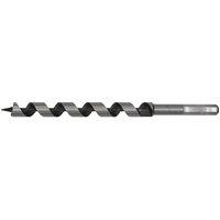 Loops 16 x 235mm Hardened Auger Wood Drill Bit - Hexagonal Shank - Woodwork Timber