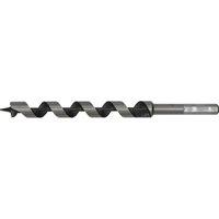 Loops 18 x 235mm Hardened Auger Wood Drill Bit - Hexagonal Shank - Woodwork Timber