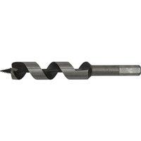 Loops 20 x 155mm Hardened Auger Wood Drill Bit - Hexagonal Shank - Woodwork Timber