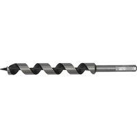 Loops 20 x 235mm Hardened Auger Wood Drill Bit - Hexagonal Shank - Woodwork Timber