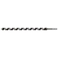 Loops 20 x 460mm Hardened Auger Wood Drill Bit - Hexagonal Shank - Woodwork Timber