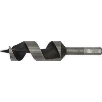 Loops 30 x 155mm Hardened Auger Wood Drill Bit - Hexagonal Shank - Woodwork Timber