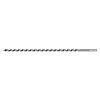 Loops 8 x 460mm Hardened Auger Wood Drill Bit - Hexagonal Shank - Woodwork Timber