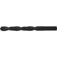 Loops 10.5 x 130mm HSS Roll Forged Blacksmith Drill Bit - Reduced Shank - 85mm Flute in Black