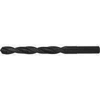 Loops 11 x 140mm HSS Roll Forged Blacksmith Drill Bit - Reduced Shank - 95mm Flute in Black