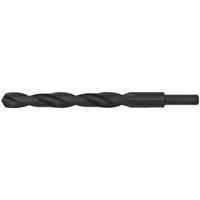 Loops 12 x 150mm HSS Roll Forged Blacksmith Drill Bit - Reduced Shank - 120mm Flute in Black