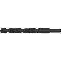 Loops 14.5 x 170mm HSS Roll Forged Blacksmith Drill Bit - Reduced Shank - 115mm Flute in Black