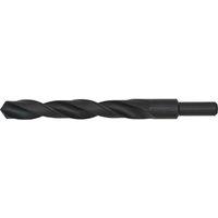 Loops 18.5 x 200mm HSS Roll Forged Blacksmith Drill Bit - Reduced Shank - 140mm Flute in Black