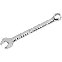 Loops 15mm Steel Combination Spanner - Long Slim Design Combo Wrench - Chrome Vanadium in Metallics