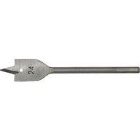 Loops 24 x 152mm Fully Hardened Wood Drill Bit - Hex Shank - High Performance Woodwork