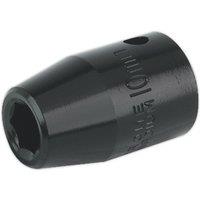 Loops 10mm Forged Impact Socket - 1/2 Inch Sq Drive - Chrome-Vanadium Wrench Socket