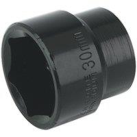 Loops 30mm Forged Impact Socket - 1/2 Inch Sq Drive - Chrome-Vanadium Wrench Socket