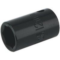 Loops 12mm Forged Impact Socket - 3/8 Inch Sq Drive - Chrome-Vanadium Wrench Socket