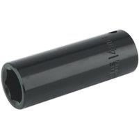 Loops 14mm Forged Deep Impact Socket - 3/8 Inch Sq Drive Chrome Vanadium Wrench Socket