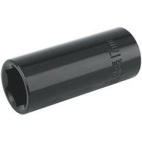 Loops 17mm Forged Deep Impact Socket - 3/8 Inch Sq Drive Chrome Vanadium Wrench Socket