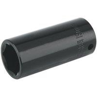 Loops 19mm Forged Deep Impact Socket - 3/8 Inch Sq Drive Chrome Vanadium Wrench Socket