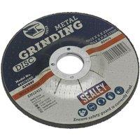 Loops Aluminium Oxide DPC Metal Grinding Disc - 115 x 6mm - 22mm Bore Depressed Centre