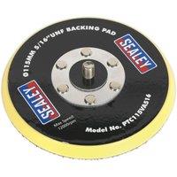 Loops 115mm Hook & Loop Backing Pad - 5/16 Inch UNF Thread - Buffing & Polishing