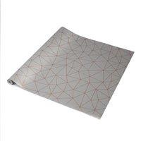 D-C-Fix Tico Gold Self Adhesive Vinyl Wrap Film in Grey | Size: 675mm x 2000mm