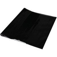 D-C-Fix Glossy Black Self Adhesive Vinyl Wrap Film | Size: 900mm x 1000mm
