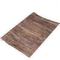D-C-Fix Rustic Self Adhesive Vinyl Wrap Film in Brown | Size: 900mm x 1000mm
